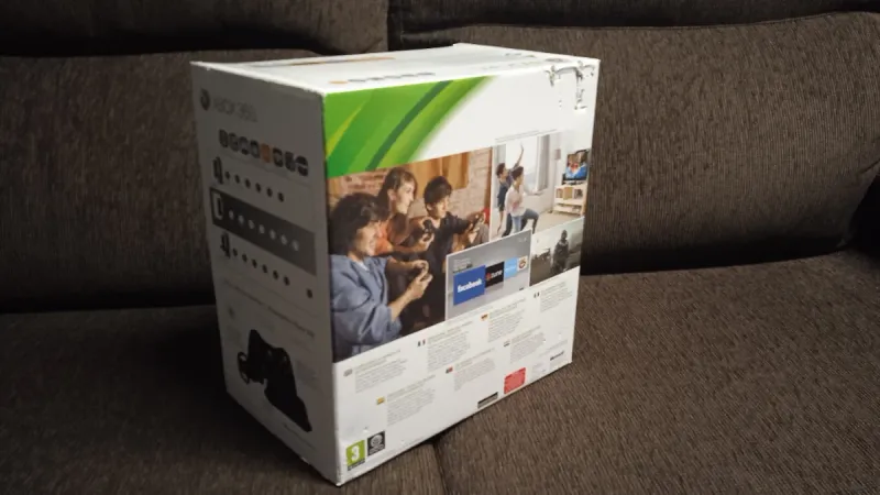 Xbox 360 con Caja y Juegos afbeelding 5