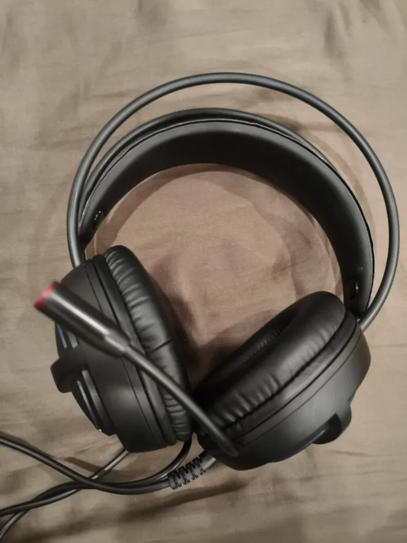 Auriculares gamer de Slayer con diseño moderno y iluminación afbeelding 6