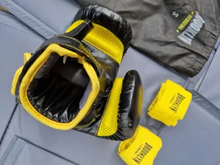 Guantes Boxeo Brooklyn Fitboxing + Vendas + Bolsa