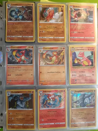 Pack Colección Cartas Pokémon Holográficas Raras