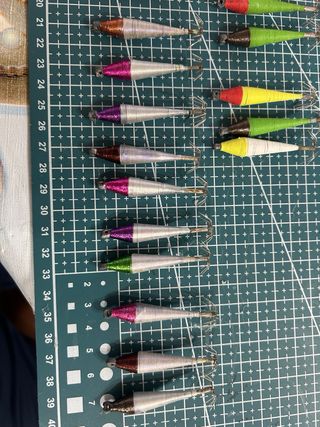 Poteras de plomo para pesca