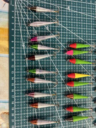 Poteras de plomo para pesca