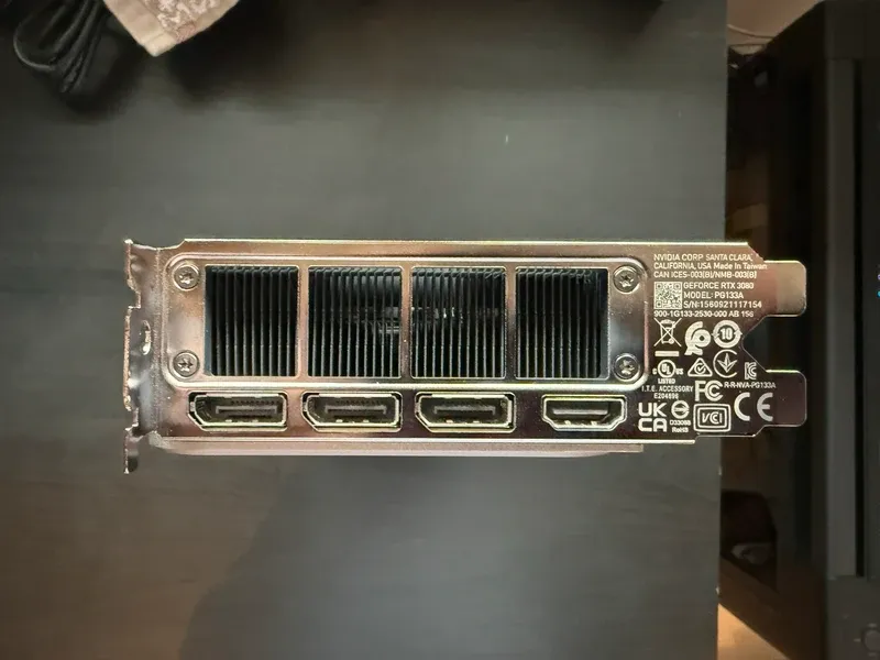 Nvidia RTX 3080 Tarjeta Gráfica afbeelding 5