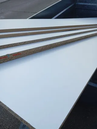 Encimeras, tableros, tablas de madera.