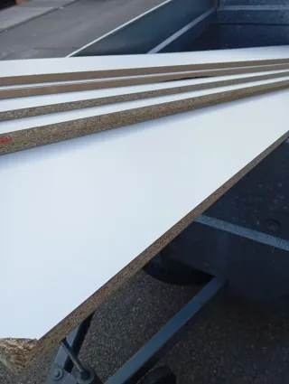 Encimeras, tableros, tablas de madera.