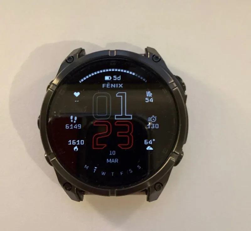 Reloj Garmin Fenix 8 51mm Negro