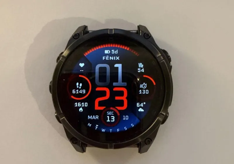 Reloj Garmin Fenix 8 51mm Negro afbeelding 2