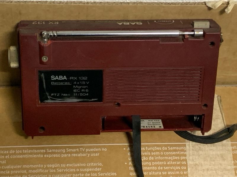 Radio Vintage SABA RX 132 - Funcionando afbeelding 2