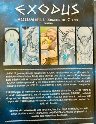 Exodus cómic David Cantero