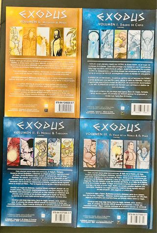 Exodus cómic David Cantero