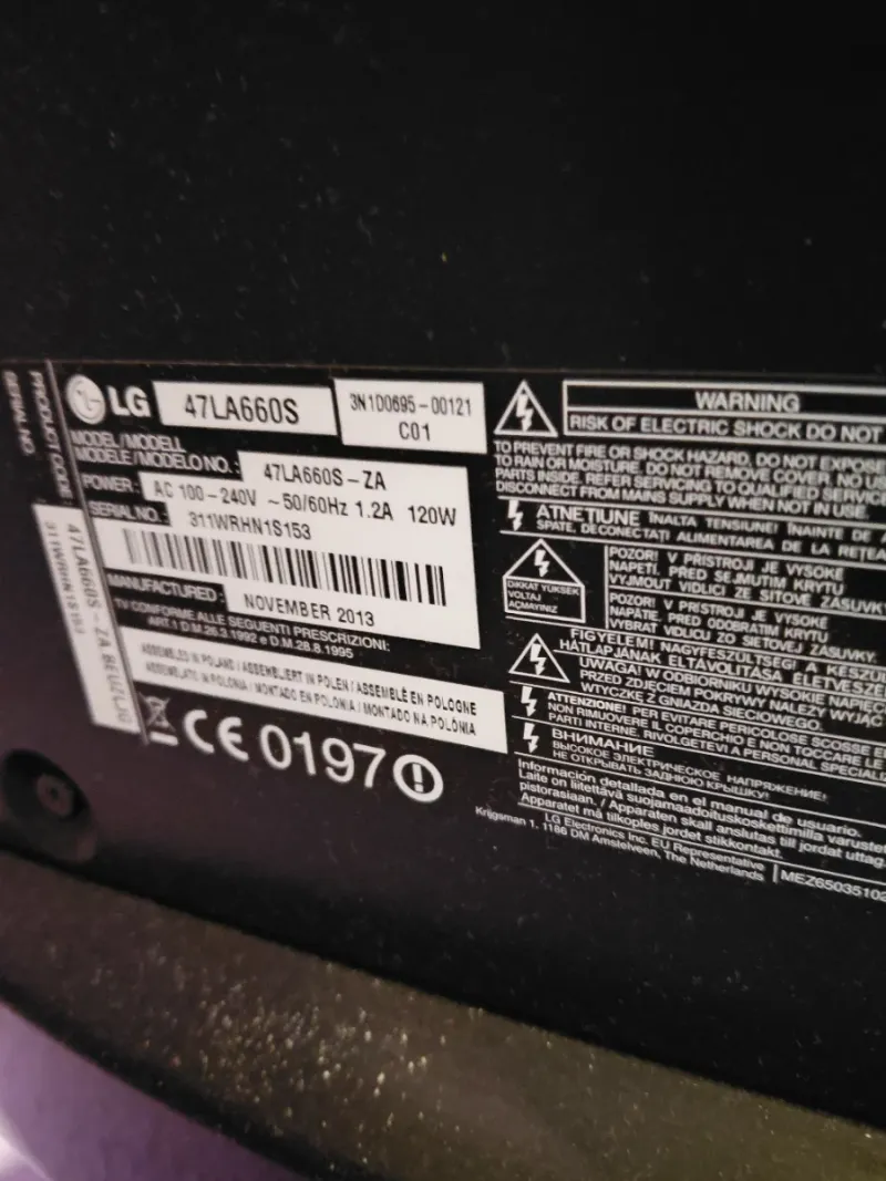 Smart TV LG 47 en buen estado afbeelding 2
