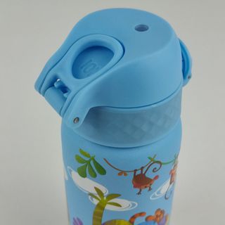 Garrafa de Água 400ml Inox Ion8 para Crianças com