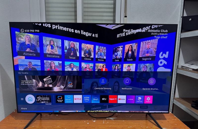 Smart TV Samsung UHD 4K 55 afbeelding 4