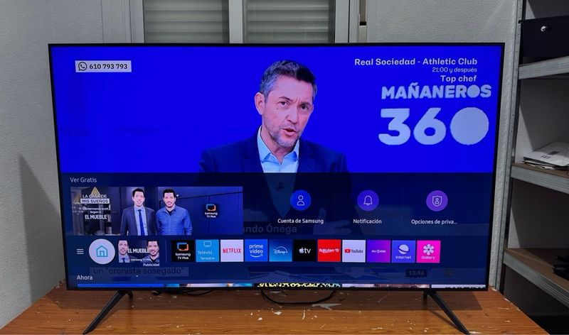 Smart TV Samsung UHD 4K 55 afbeelding 3
