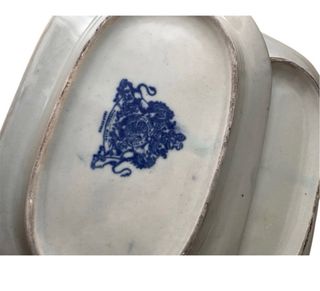 Set 2 Vassoi Victoria Ware Blu Cobalto