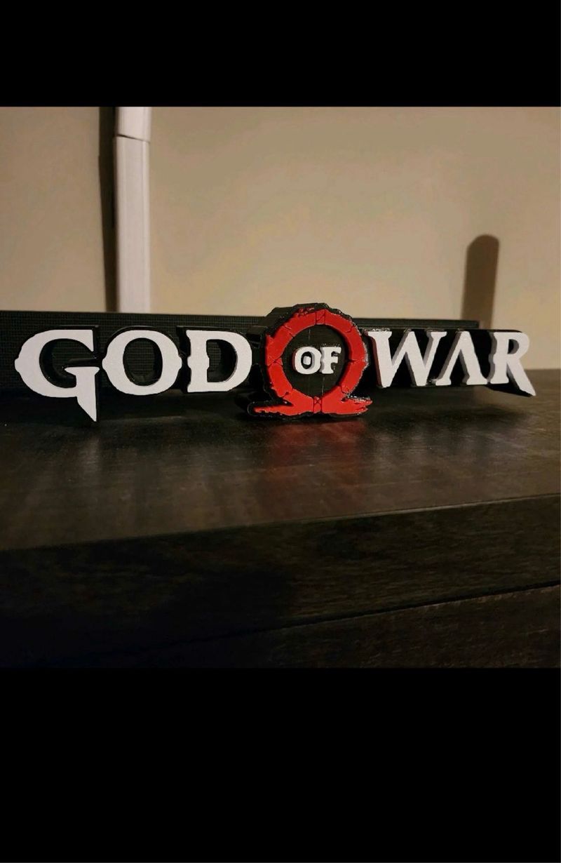Cartel Letrero God of War afbeelding 3