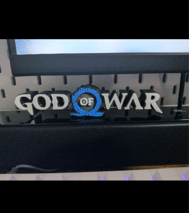 Cartel Letrero God of War afbeelding 5