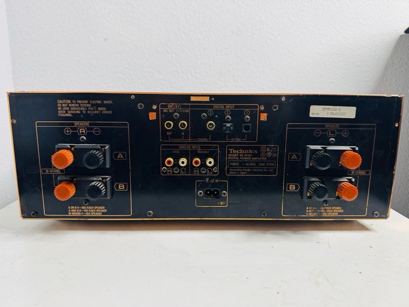 Technics SE-M100 Amplificador Potencia Digital afbeelding 21
