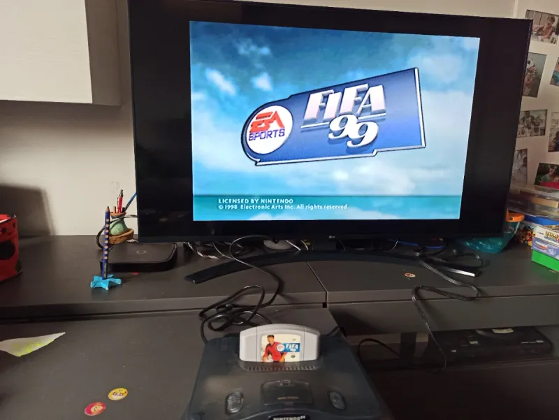 FIFA 99 Nintendo 64 EA Sports afbeelding 3