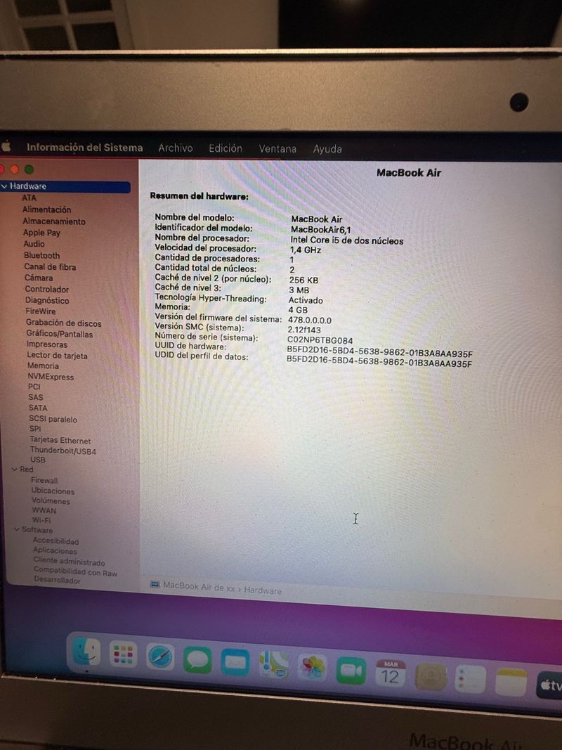 Macbook Air 11 250GB Plata afbeelding 7