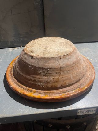 Lebrillo de barro grande