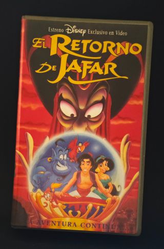 Lote VHS Disney Pocahontas 2 + Jafar + Sirenita 2