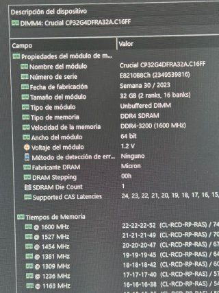 Crucial Pro RAM DDR4 32GB 3200 UDIMM