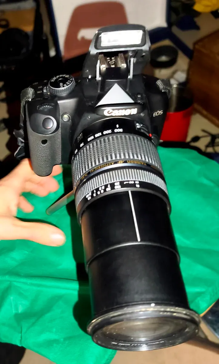 Canon EOS 450D + 2 objetivos afbeelding 2