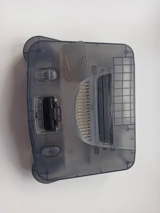 Nintendo 64 Smoke Black Grey Transparente