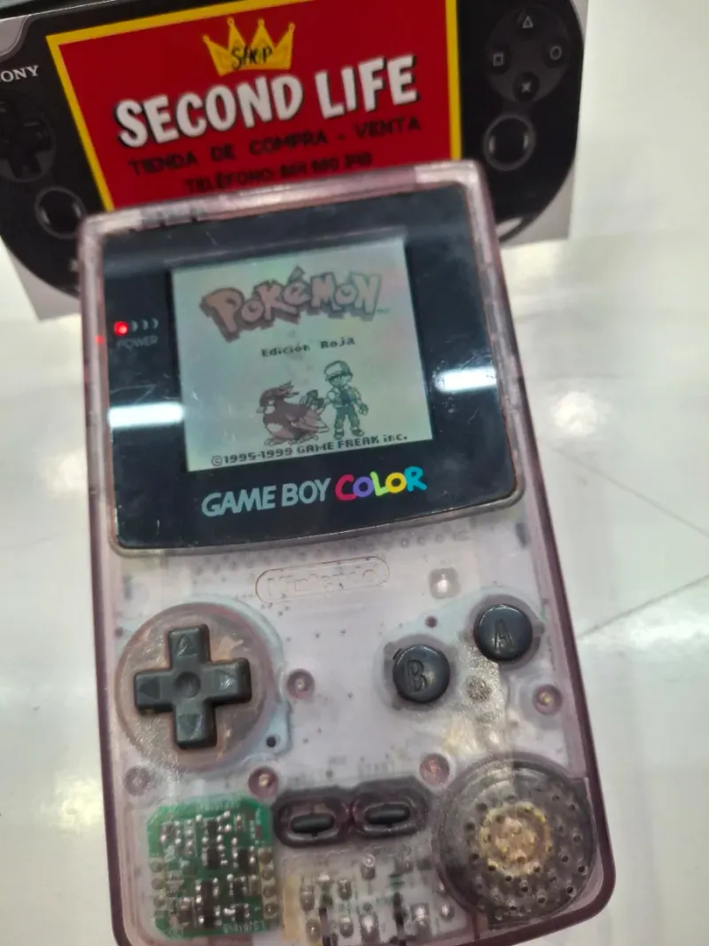 Nintendo Game Boy Color Transparente