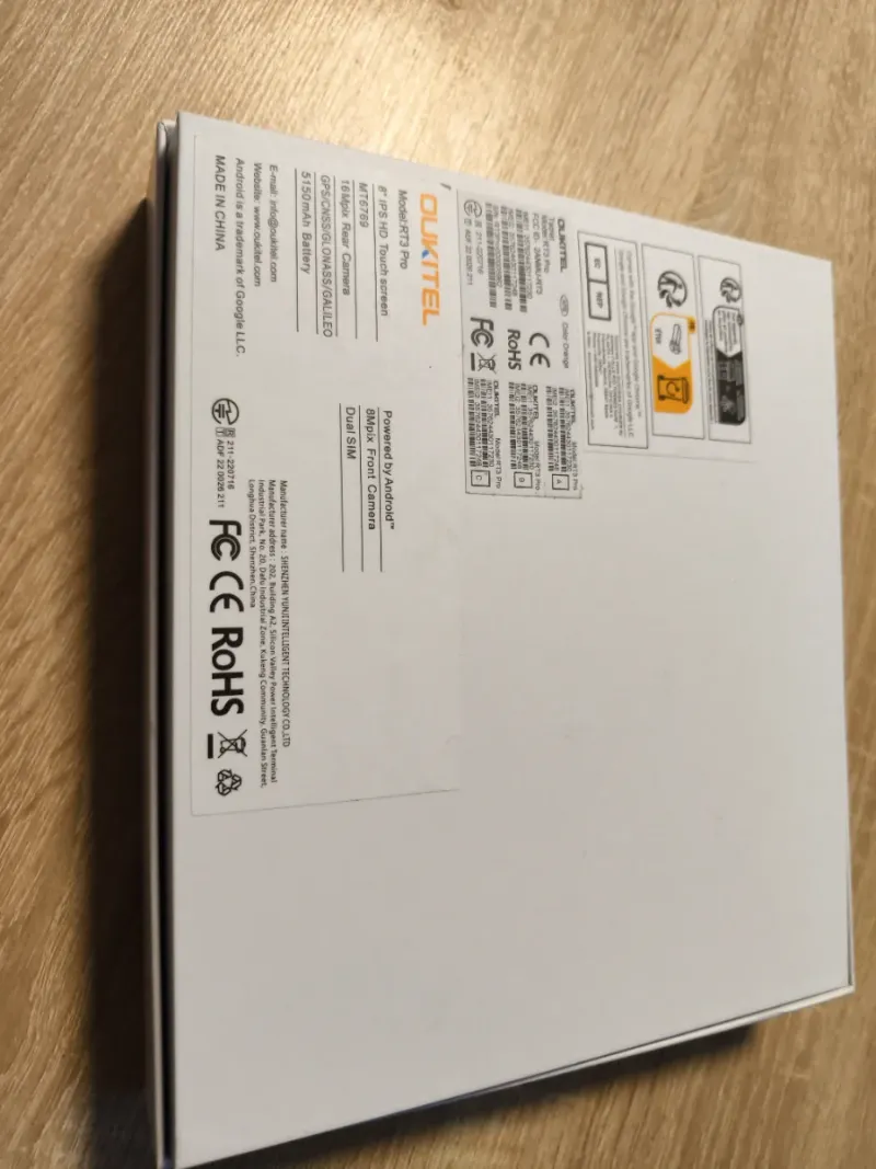 Oukitel RT3 Pro Tablet afbeelding 4