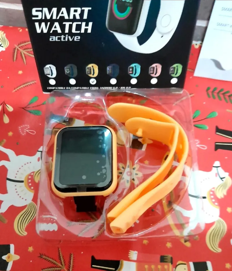 Reloj inteligente Active naranja nuevo
