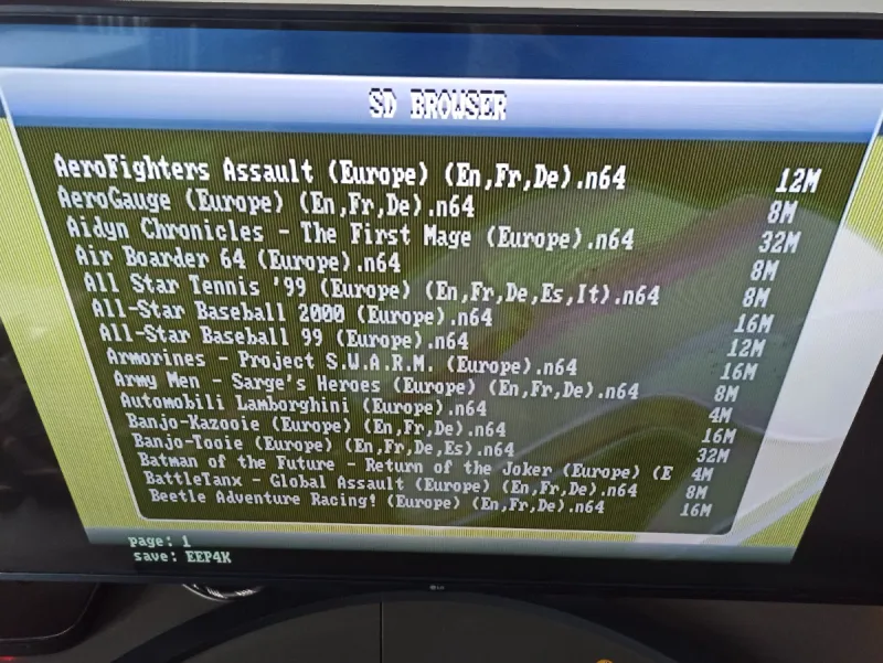 Super 64 Everdrive Nintendo 64 afbeelding 6