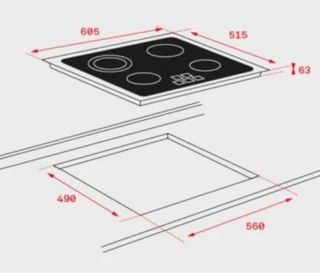 Placa Vitrocerámica Teka TB 6315