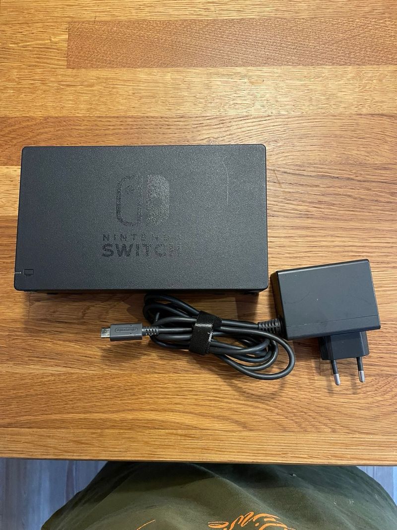 Dock y cargador original Nintendo Switch