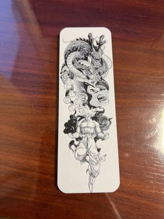 Dragon Ball Marca-paginas impreso 3D