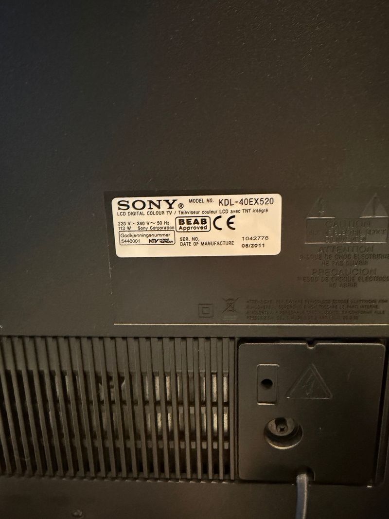 Televisor Sony Bravia 40'' con chromecast afbeelding 4