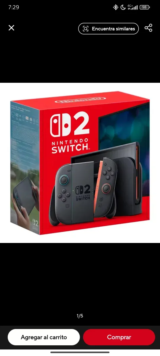 Nintendo Switch 2 Como Nueva
