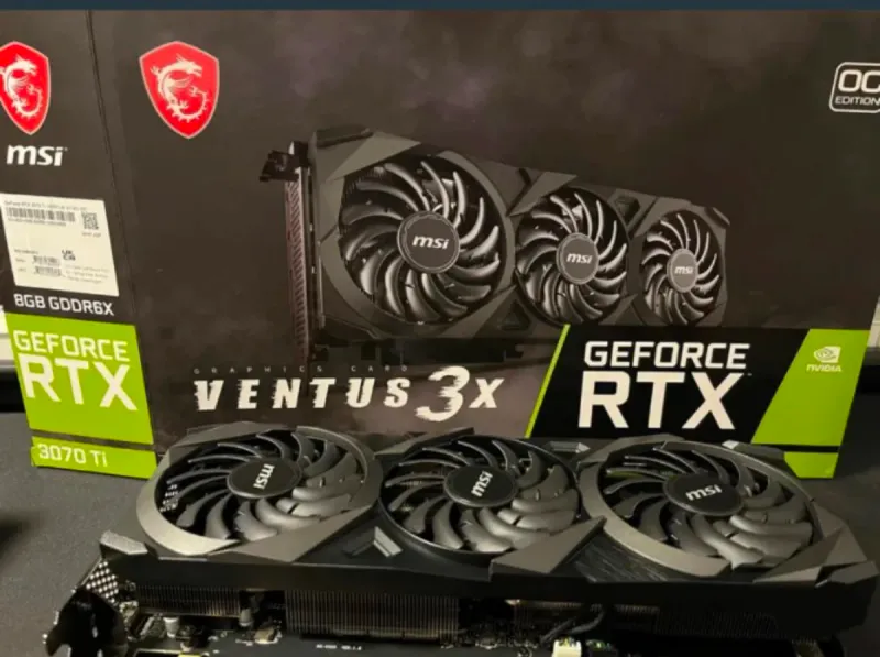 MSI RTX 3070 Ti Ventus 3X OC afbeelding 2