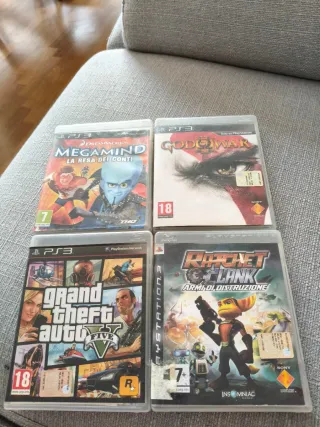Giochi PS3: God, GTA V, Ratchet & Clank, Megamind