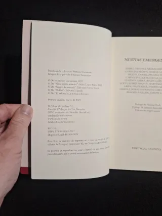 Nuevas emergencias. Edición de Jorge Carrión