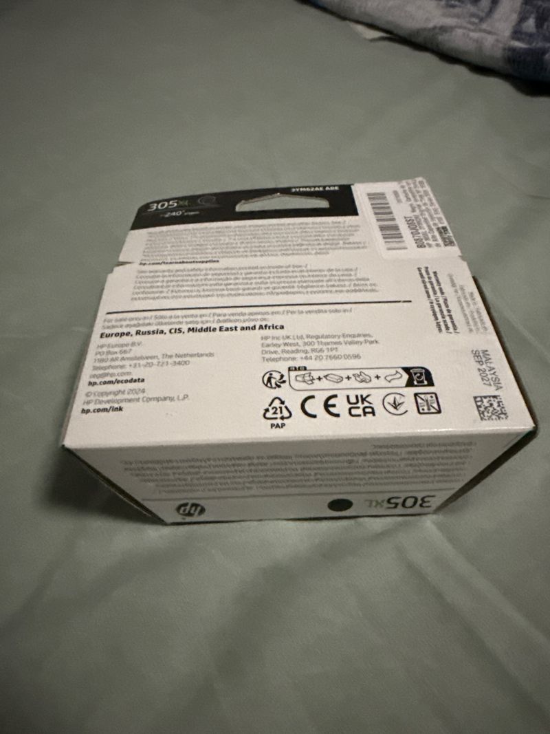 Cartucho Tinta HP 305XL Negro Nuevo afbeelding 3