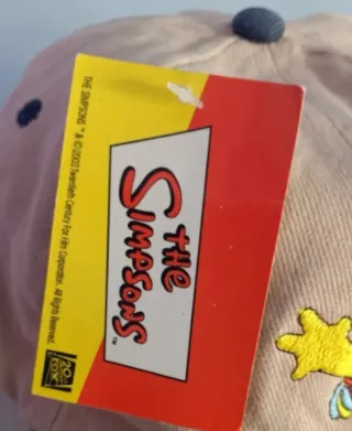 Gorra Vintage The Simpsons Bart Simpson año 2002