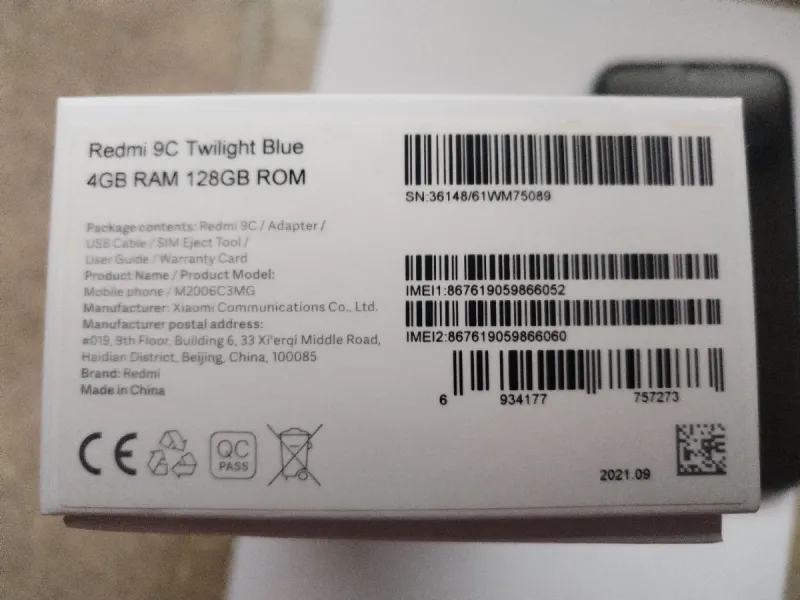 Xiaomi Redmi 9C 128GB afbeelding 2
