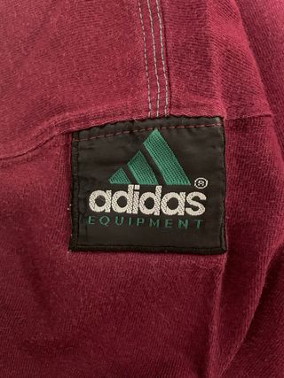 Camiseta Adidas Equipment Vintage 90s Burdeos Tall