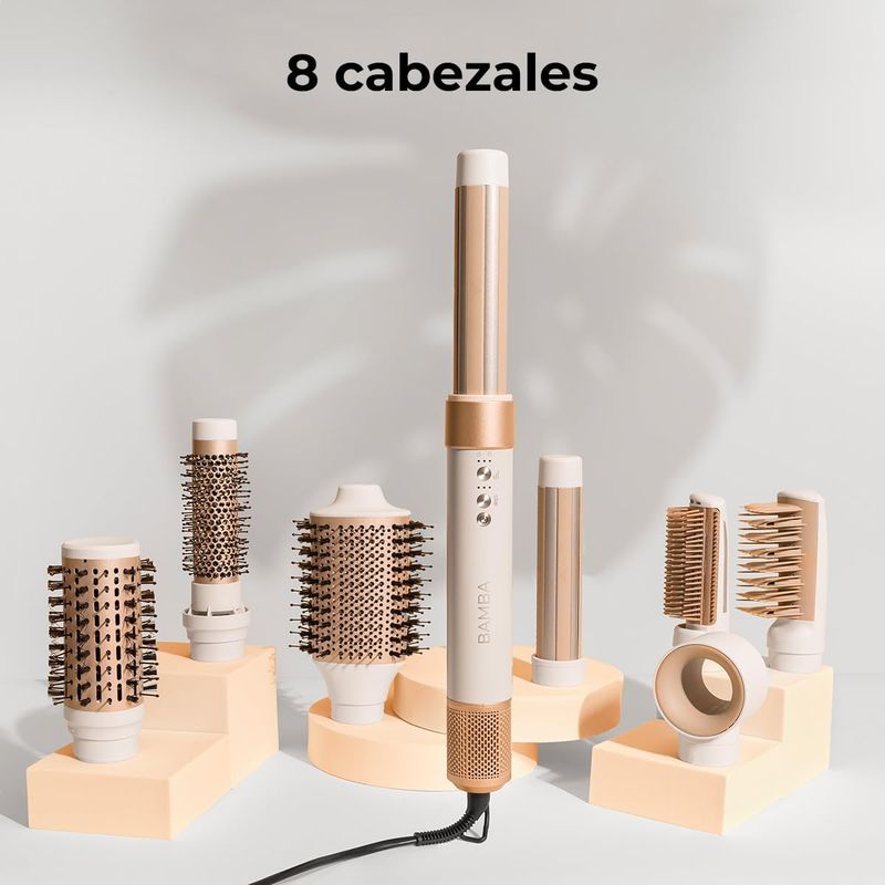Cecotec AirGlam 8 Cepillo Secador Modelador de Aire Champagne afbeelding 2