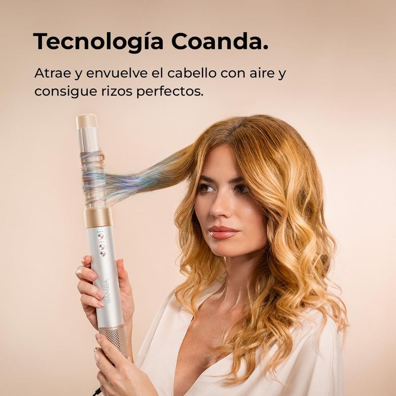 Cecotec AirGlam 8 Cepillo Secador Modelador de Aire Champagne afbeelding 3