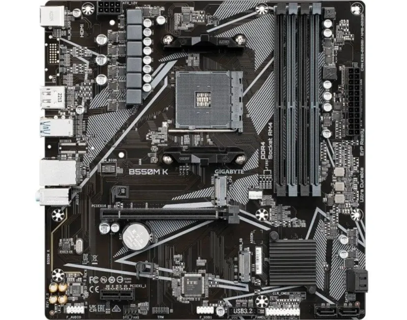 Gigabyte B550M K Placa Base (Comprada por error) afbeelding 2