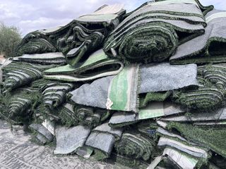 Césped artificial reciclado