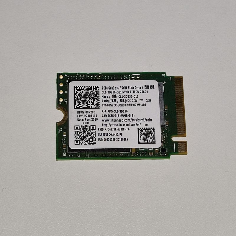 Lote x2 SSD 256GB NVMe afbeelding 5